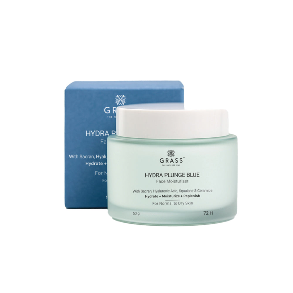 Hydra Plunge Blue Face Moisturizer | 72-Hour Hydration | Perfect for makeup base