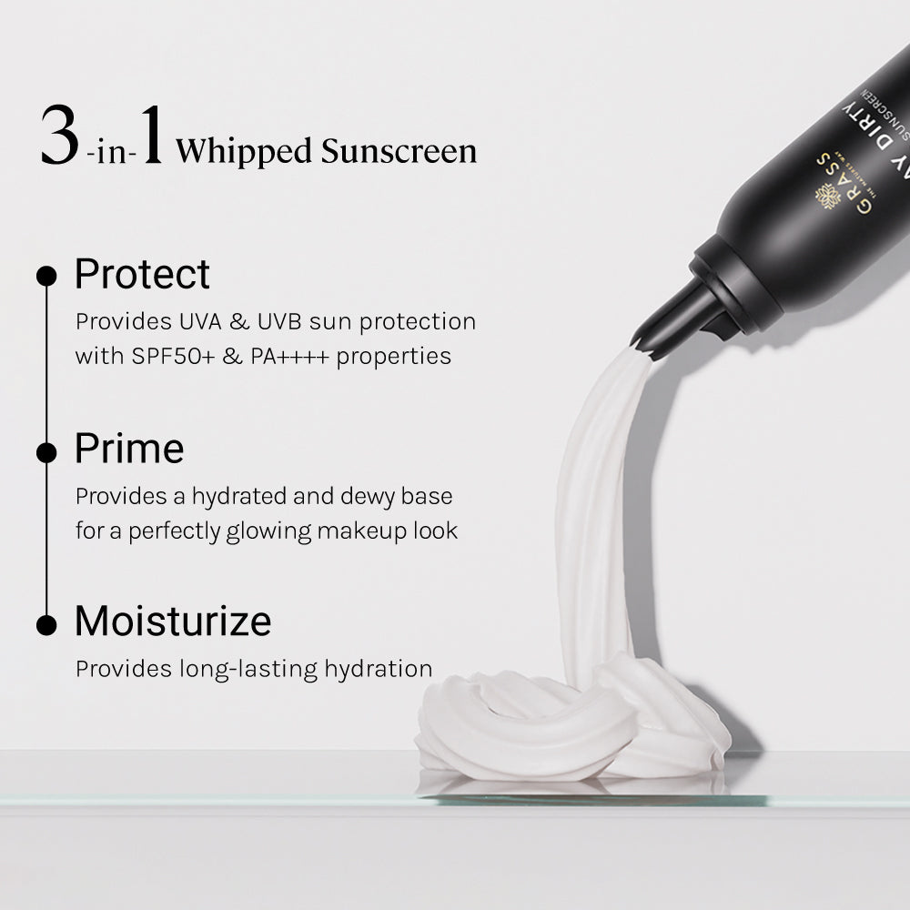 Airy Light Whipped Sunscreen | SPF 50+ | Protect + Prime