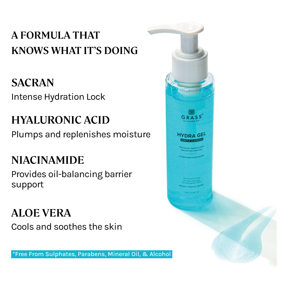 Hydra Gel Gentle Cleanser | Hydrate and cleanser in one step